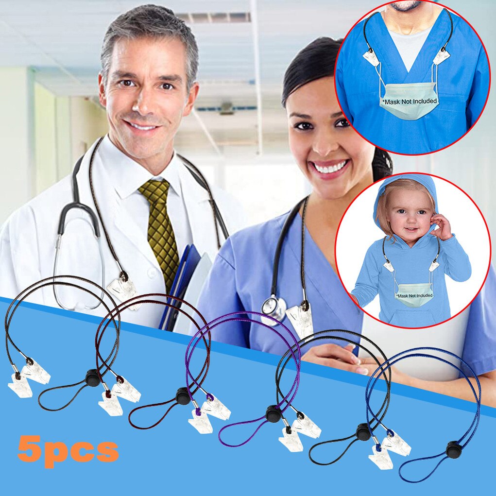 Cordão de máscara facial ajustável acessível & conveniente descanso máscara de segurança & suporte de orelha corda pescoço pendurado sujeta mascarillas salvaorejas