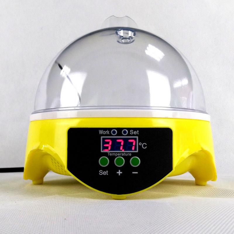 WINN Mini 7 Eggs Incubator Fully Auto Digital LED Chicken Duck Hatcher Egg Incubator Hatching Machine kids' Teaching aid