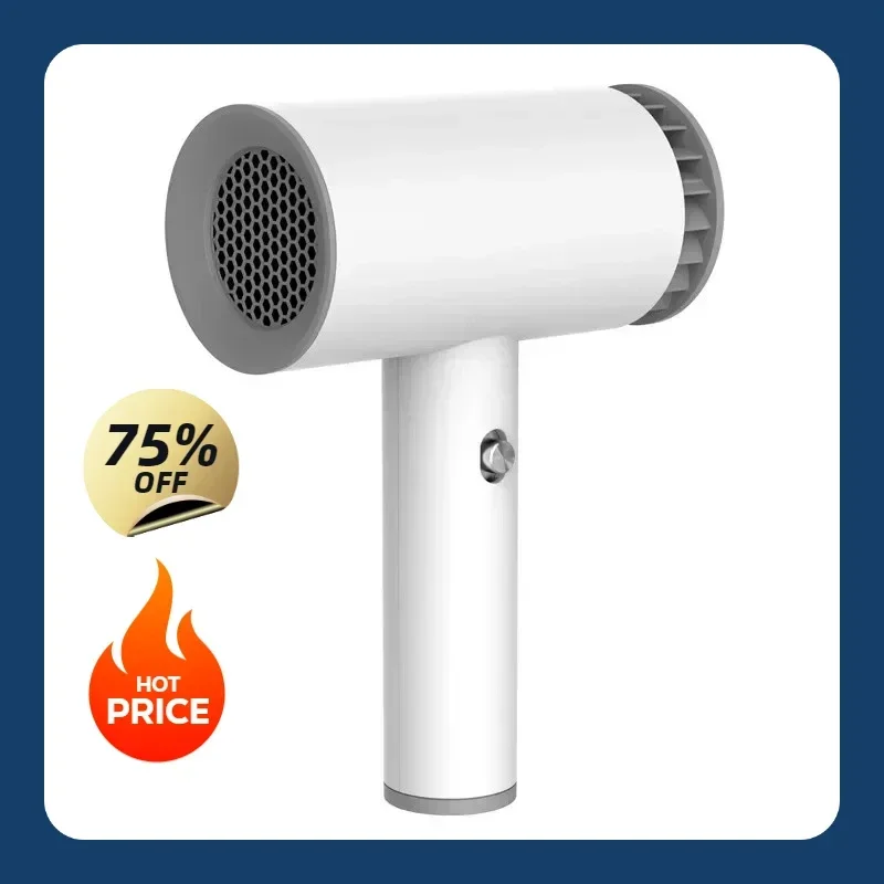 Portable Cordless Hair Dryer Fast Dry Hair Lithium Battery Rechargeable Blow Dryer Strong Wind Travel/Outdoor Plug in Air