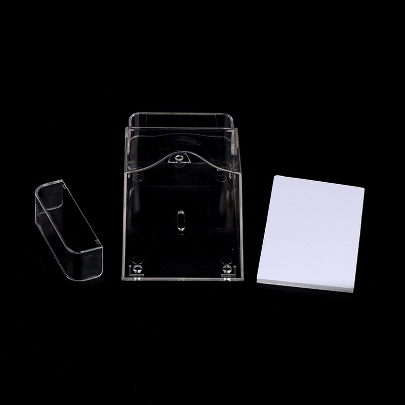 Couvercle étanche Transparent pour sonnette sans fil porte de maison carillon carillon étanche extérieur Patio meubles de jardin couvre