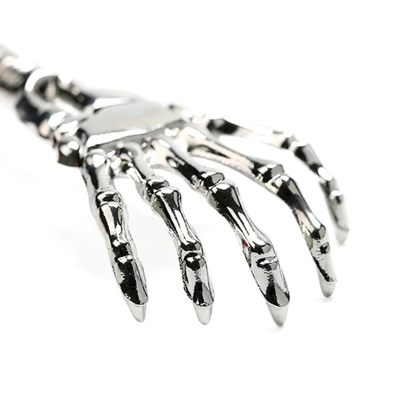 Skull Palm Telescopische roestvrijstalen rugkrabber Telescopische krabelmassager masajeadores gespierde masajeador lena libre Rotterdam