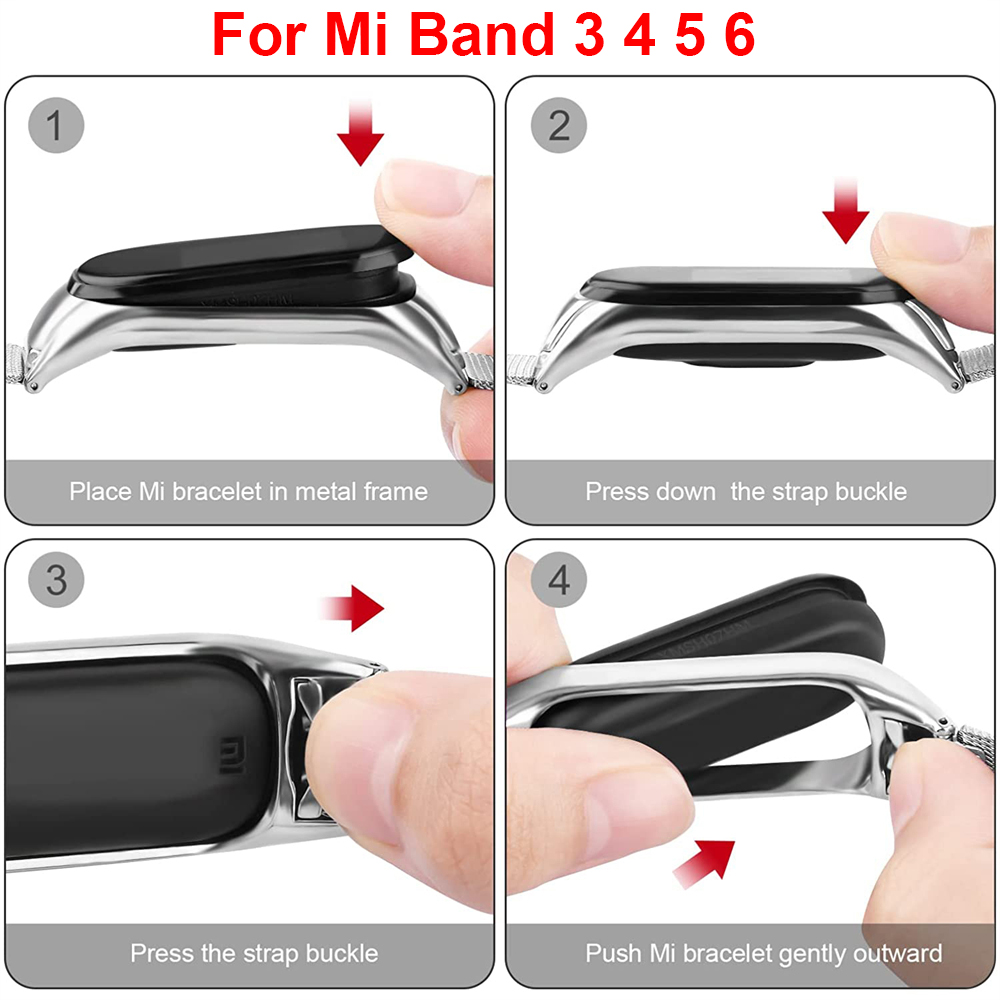 Pulseira de couro com capa para xiaomi mi band 8 7 6 5 4 3 mulheres homens relógio pulseira cinto para mi band 8 7 6 5 banda correa