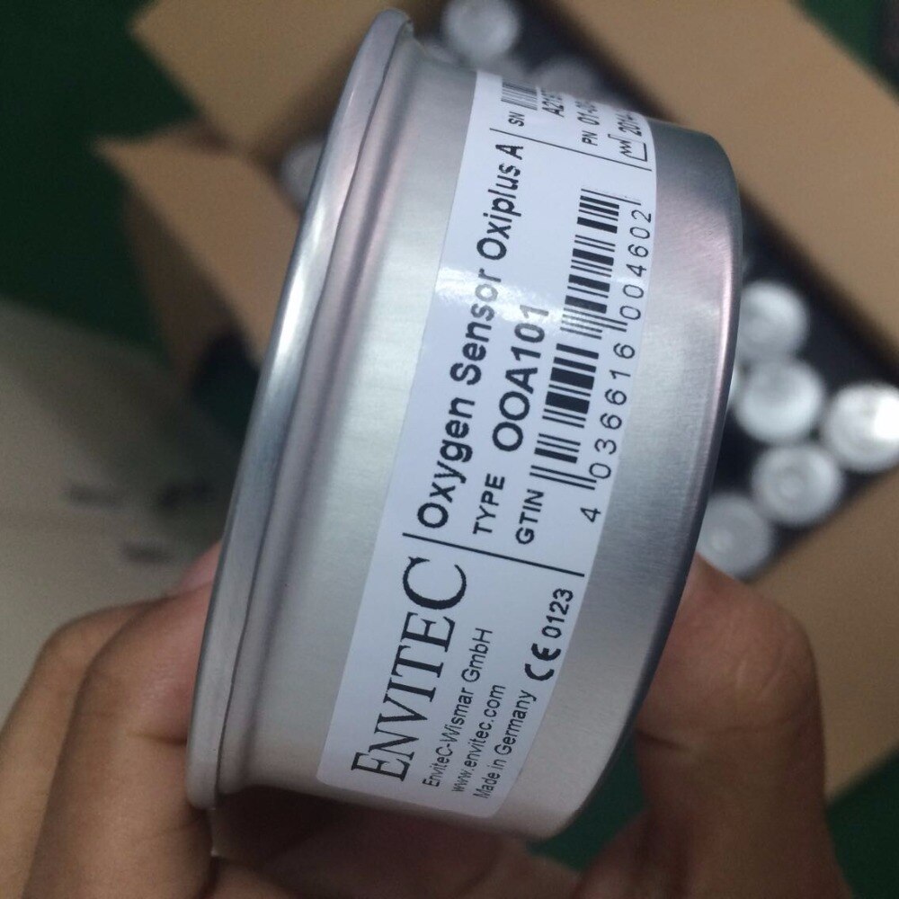 OOA101 Aluminium boxed lange lebensdauer sauerstoff sensor OOA101 00A101 ENVITEC Sauerstoff Sensor Oxiplus EIN Original authentische 00A101