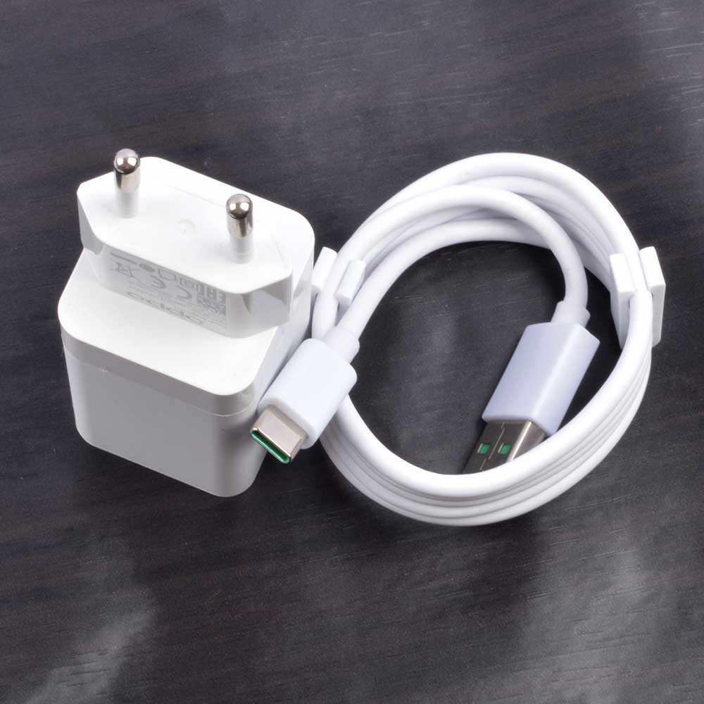 5V 4A Snelle Vooc Oplader Voor Oppo Find X R17 R17PRO Reno Mobiele Telefoon Vooc Charger Usb C Type-C Kabel: EU Charger and cable