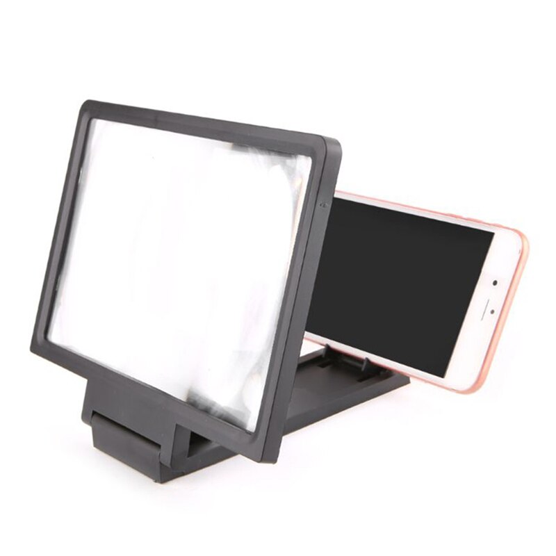 3D Screen Versterker Universele Mobiele Telefoon Vergrootglas Hd Video Stand Beugel Vouwen Screen Vergrote Ogen Bescherming Hold