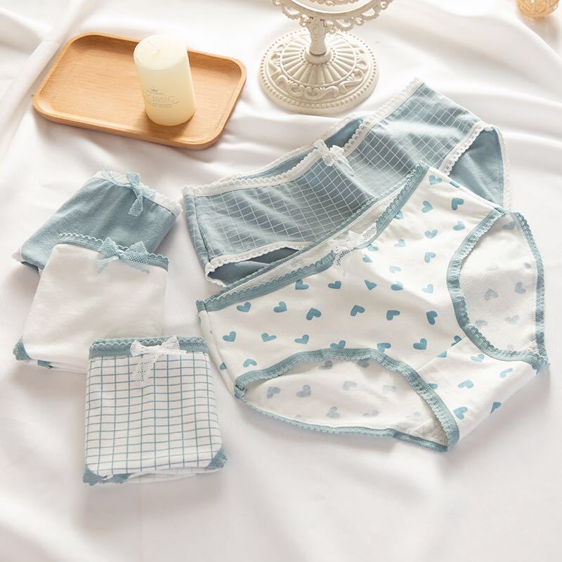 Calzoncillos de flamencos para adolescentes, ropa interior cómoda de algodón, 4 Uds., nueva