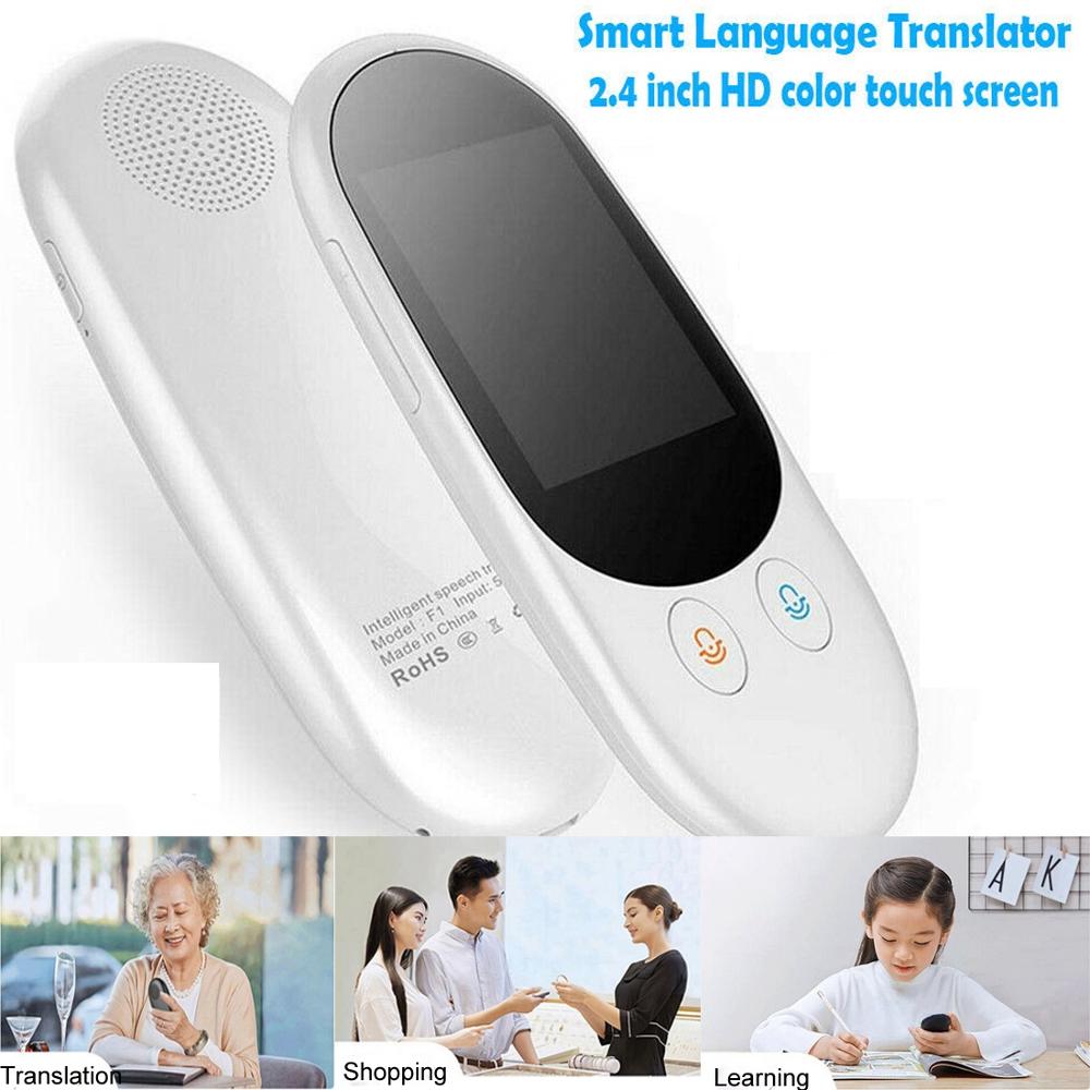 Verkoop 2.4 Inch Touch Screen Smart 40 Multi-Taal Global Reizen Vertaling F1 Vertaler