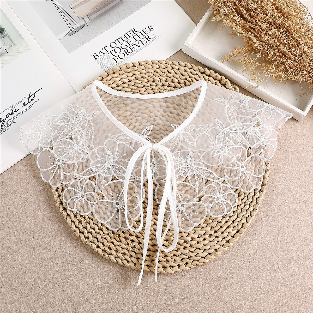 2022 Vrouwen Nep Kraag Afneembare Revers Ketting Dames Valse Kraag Blouse Top Faux Col Half-Shirt Kleding Accessoires