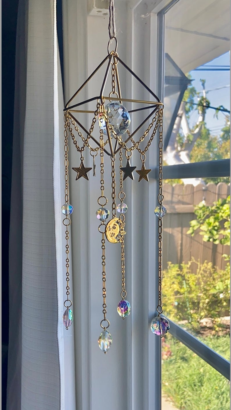 Celestial Sun Catcher | Light catcher| Crystal Sun Catcher | Sun Catcher for Room | Sun Catcher Window | Mothers Day | Home