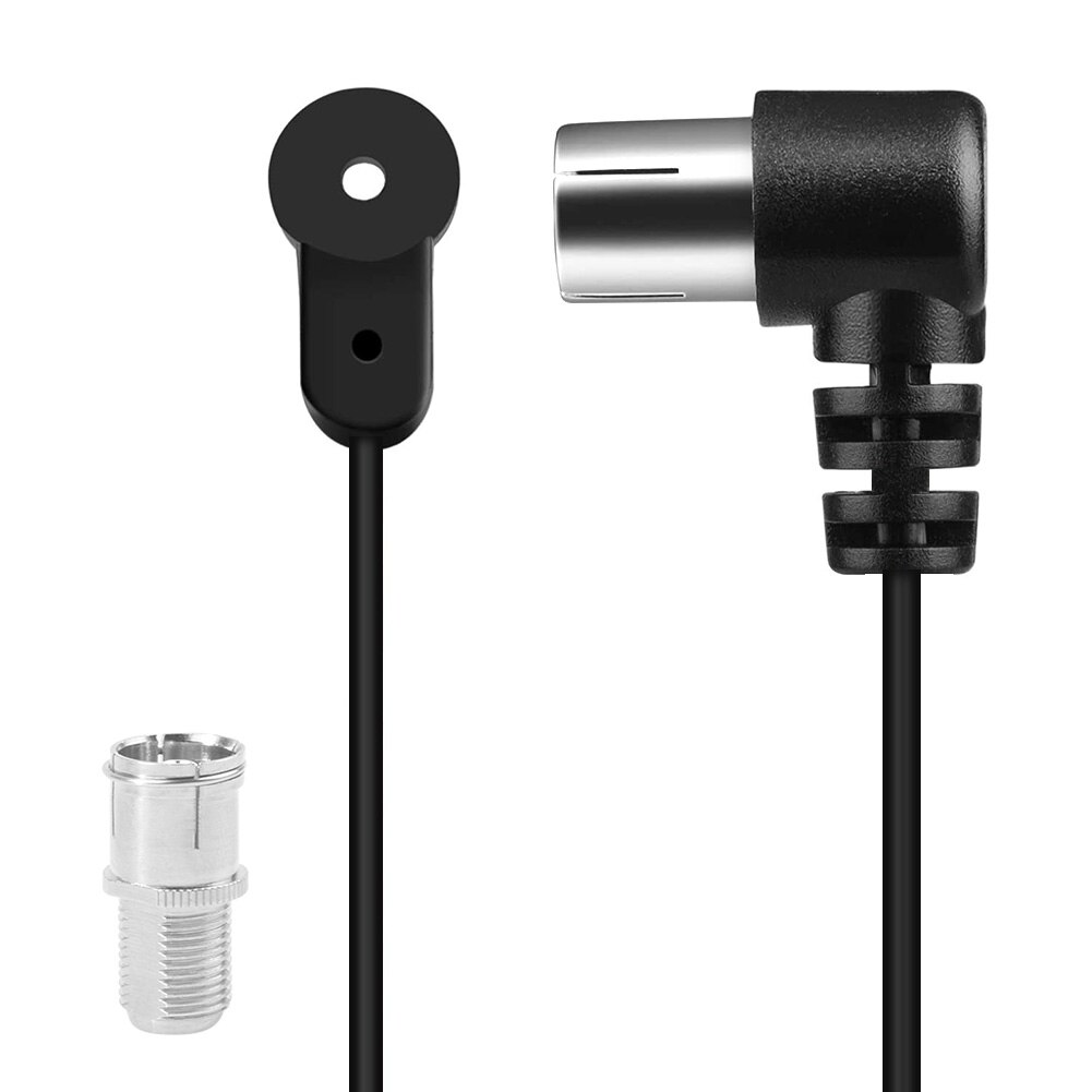 Fm Radio Antenne F Adapter 75ohm Unbal Vrouwelijke Connector Plug Kabel Draad Voor Yamaha Jvc Sony Marantz Pioneer Samsung Panasonic