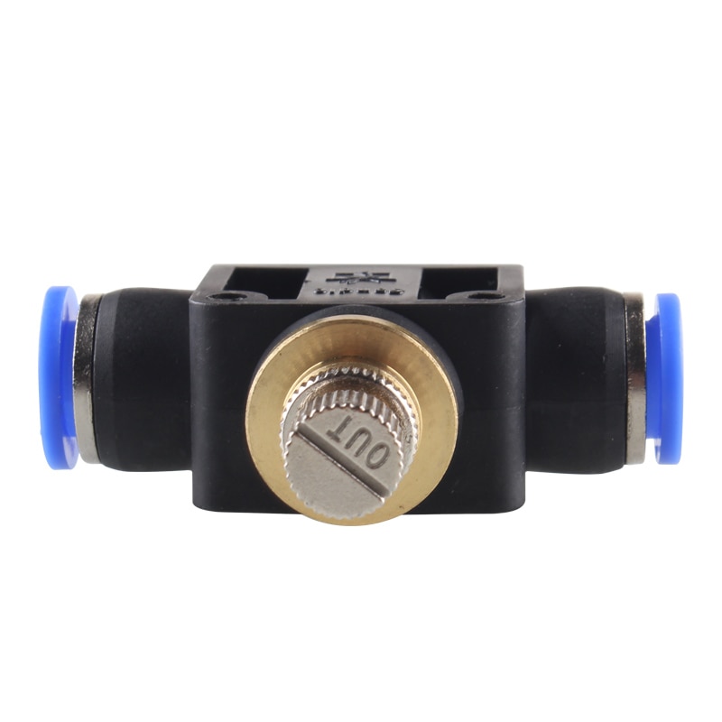 1Pcs PA/SA connector manual components plastic combined direct governor throttle valve fast push tube pneumatic accessories
