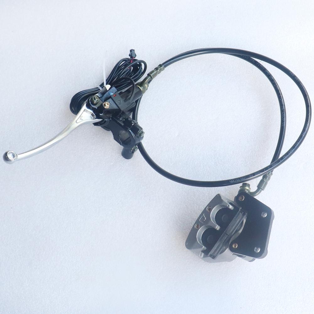 Motorcycle Hydraulische Remschijf Hoofdremcilinder Remklauw Systeem & Pads Voor 110cc 125cc Quad Dirt Bike Atv