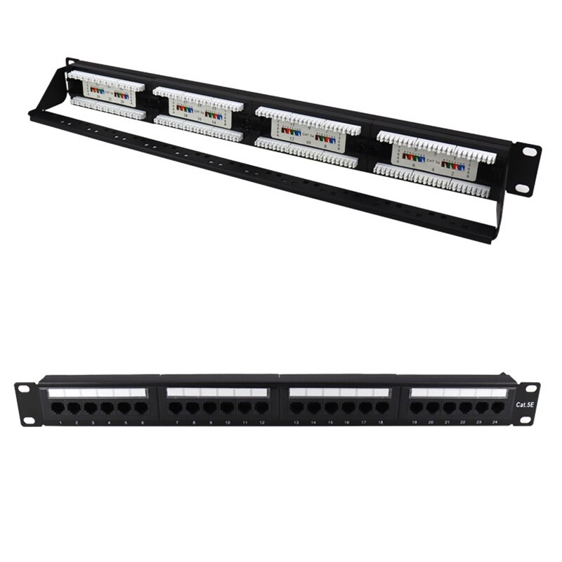 Super Category 5 48-Port Network Distribution Fram... – Grandado
