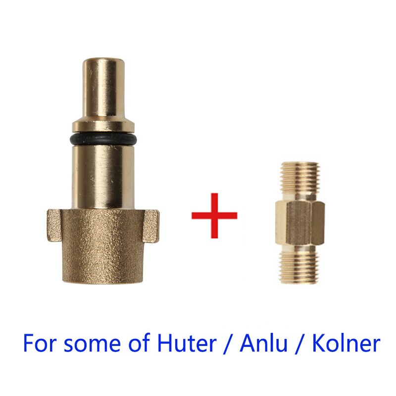 High Pressure Washer Foam Generator Soap gun Snow foam lance Car Foam Wash Water Clean Foam Sprayer for Huter Pressure Washer: Colorless