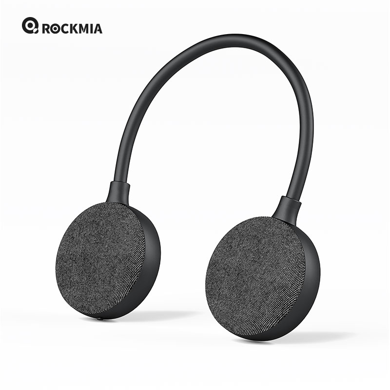 Rockmia Neck Speaker EBS-906 Bluetooth 5.0 Wearable Wireless TF Card Music Player For Home Outdoor Walking Ridding Cycling
