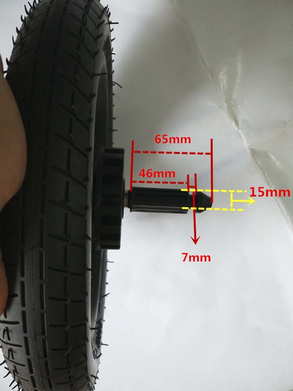 baby stroller accessories front wheel rear wheel belecoo Q3 wisesonle 739 Anershi A986 special rubber front solid wheel