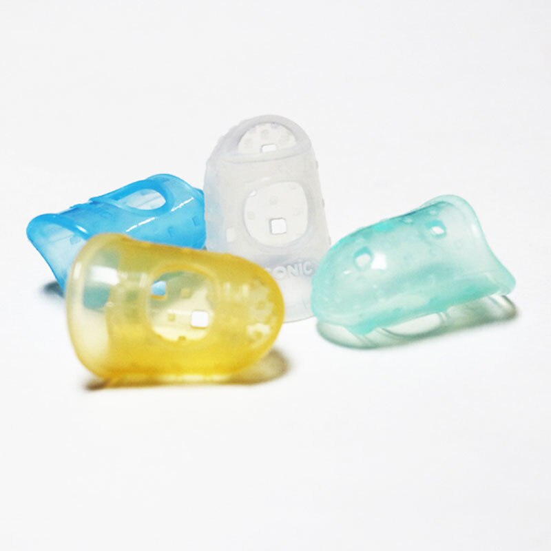 Höhe bunte silikon gummi fingerlinge für schützen Finger