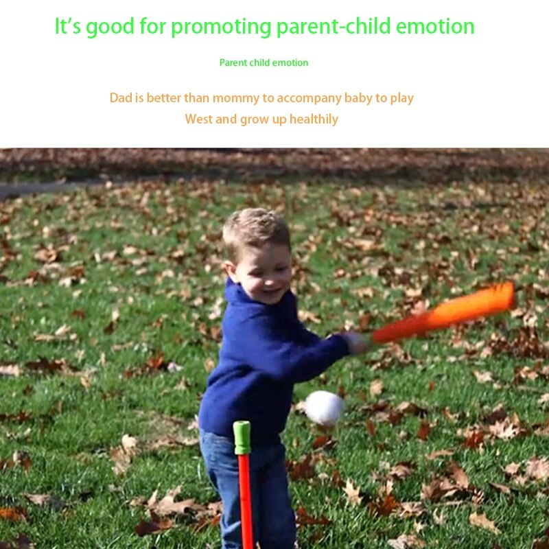 Kinderen Baseball Set Kleuterschool Zachte Veiligheid Baseball Training Outdoor Sport Fitness Bal Schuim Speelgoed