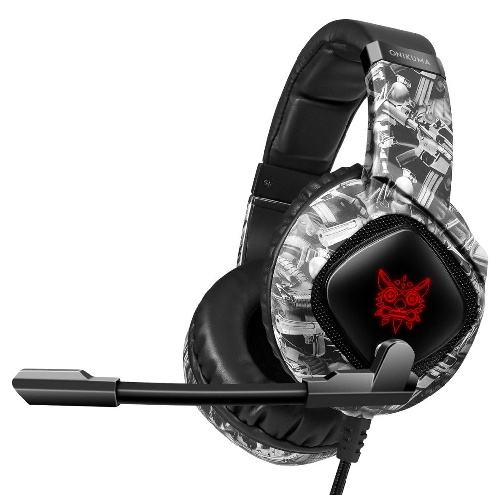Pelistereokuulokkeet mikrofonilla led kuulokkeet yhteensopivat pc  ps4 / xbox / kannettavan tietokoneen pelikuulokkeet