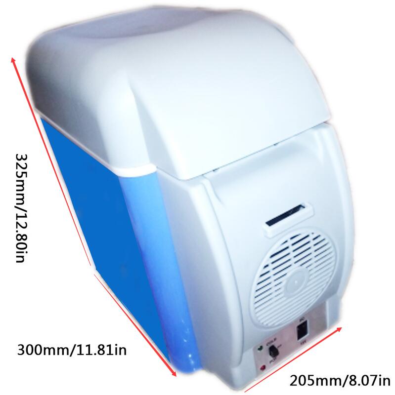 Portable Ice Box 12V 7.5L Facilating Car Refrigerator Mini Electronic Refrigerator Freezer Cooler Truck Travel Thermoelectric