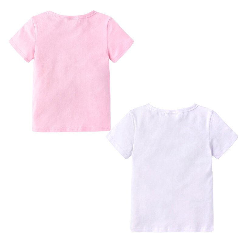 Elvesnest ugle grafisk t-shirts nyhed pailletter børn piger t-shirt bomuld korte ærmer børn pige toppe tegneserie børnetøj