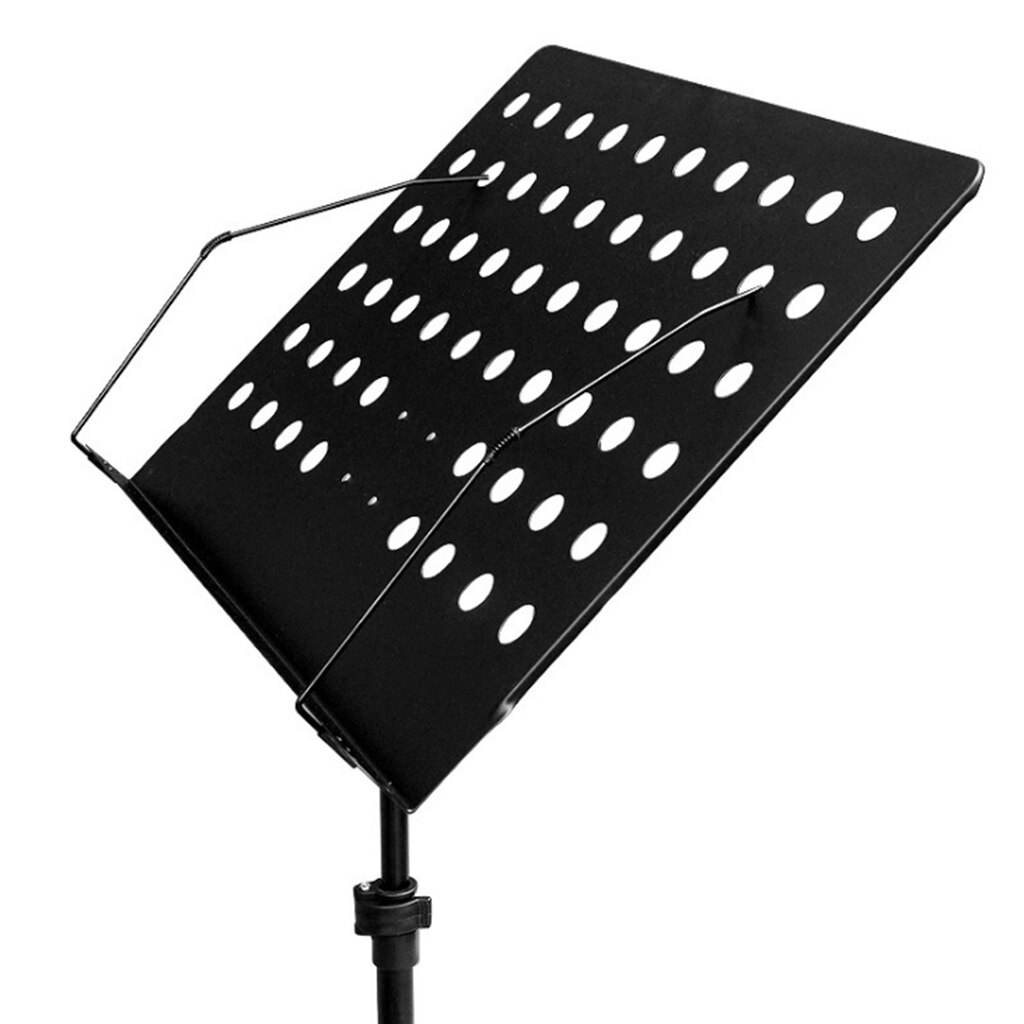 Heavy Duty Orchestral Conductor Sheet Music Stand Holder w/ Stable Tripod Foldable Instrument Books Stands Tabletop Desktop