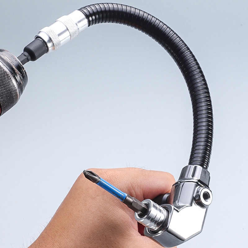 90/105 Degree Angle Electric Corner Turner, Electric Screwdriver Hardware Tool Accessories, Elbow Universa Flexible Shaft