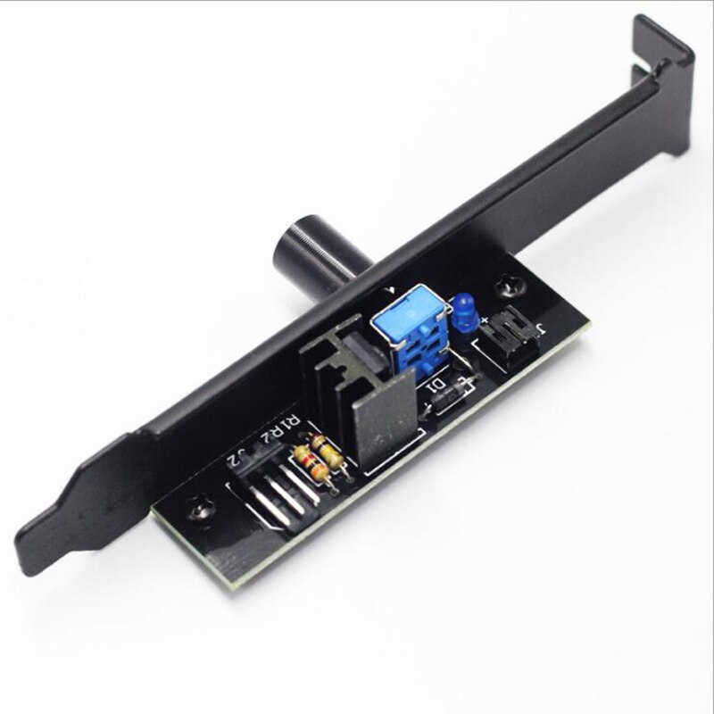 Top Chassis Fan Speed Controller PCI Bit Fan Controller Hub Desktop Computer Fan Speed Controller Supports 3 / 4Pin