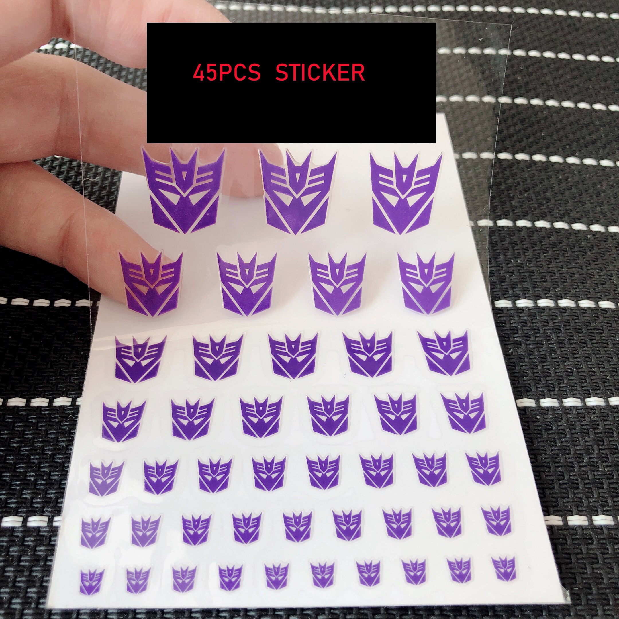 45Pcs Transformatie Robot Speelgoed G1 Sticker Symbool Decal Voor Custom Diy Speelgoed Accessoires Decoratie: 10