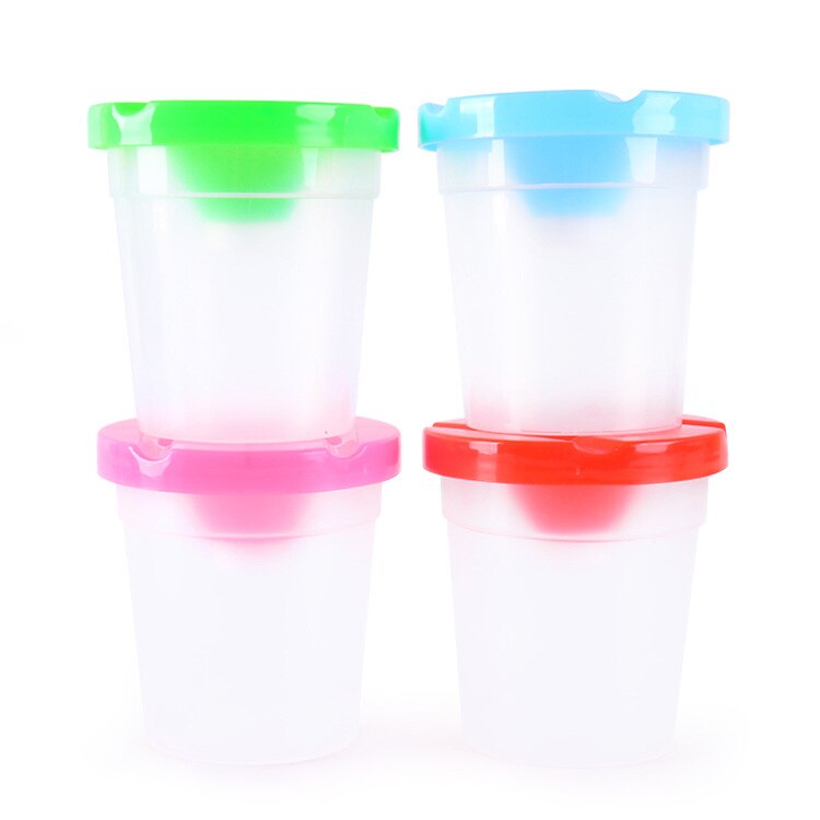 Water leakage prevention DIY Children Washing Cup writing brush Cup Paint Cup Painting Handmade Accessories Random