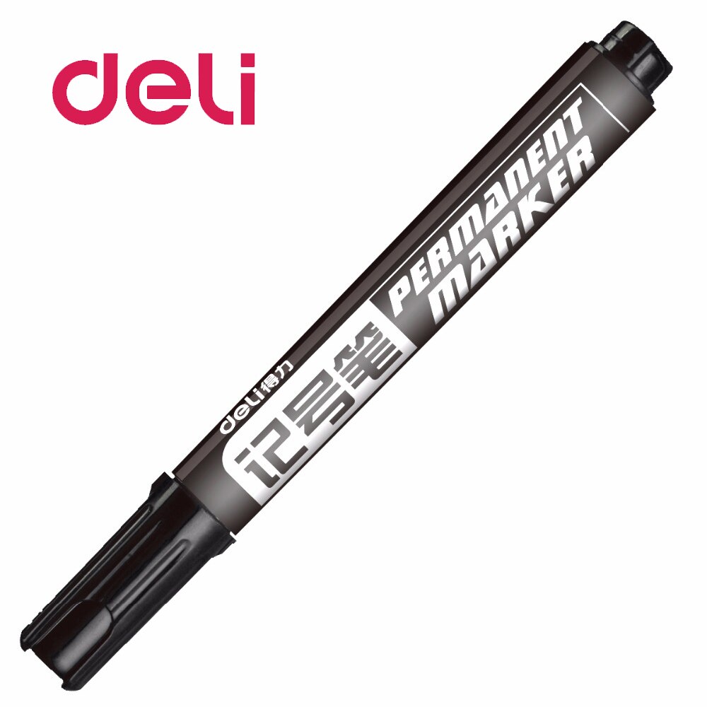 Deli 1Pcs Mix Kleur Marker Pen Schrijven Levert Hoofd Olie Plastic Marker Pen School & Kantoorbenodigdheden Diy Cd escolar Pen 6881