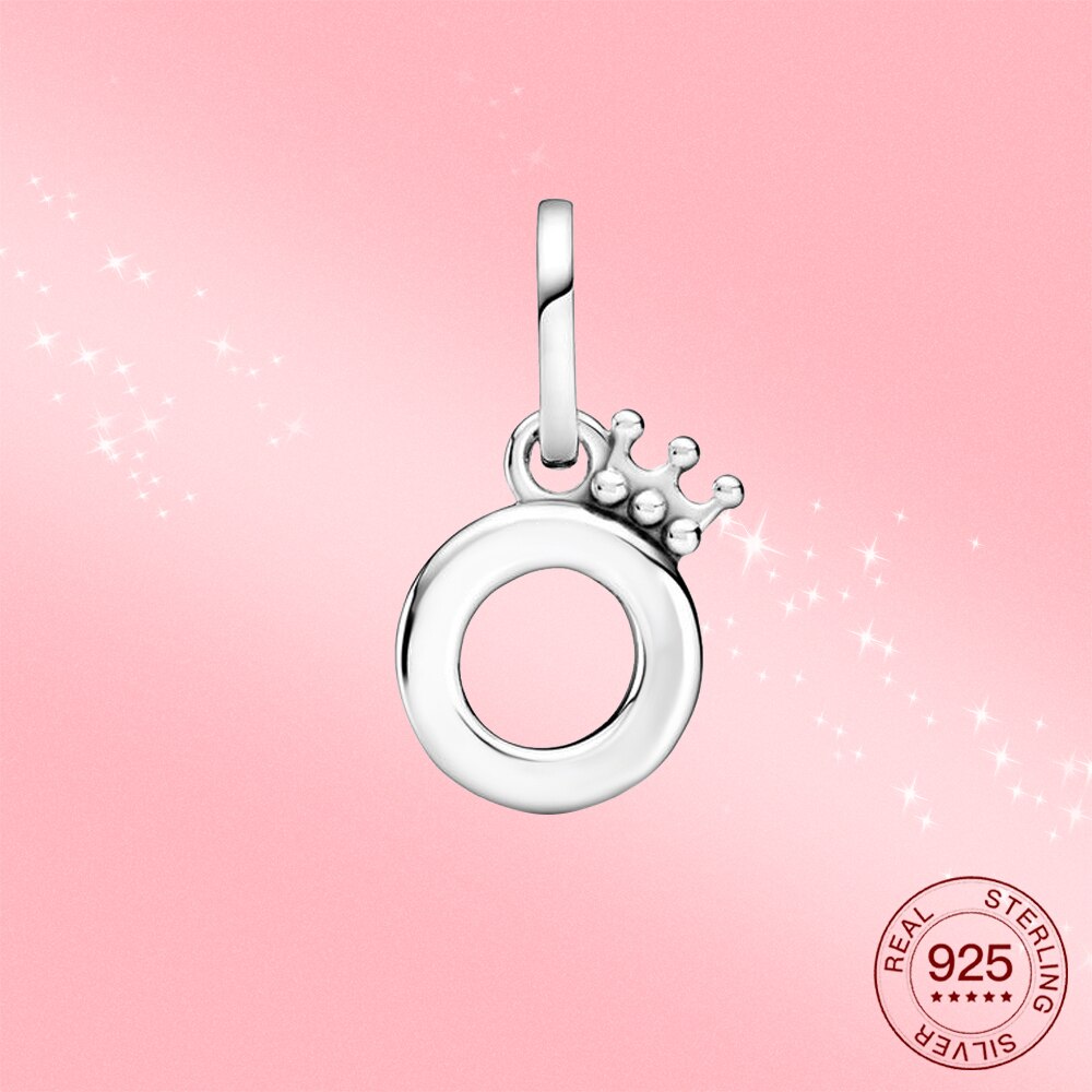 925 Sterling Zilver Charm Hanger Crown Originele Ketting Voor Vrouwen Diy Sieraden