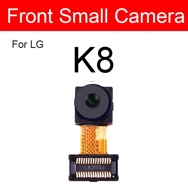 Voorkant & Achter Back Camera Module Voor Lg K7 K8 K10 K8 M200N US215 K10 M250 Kleine + Belangrijkste Grote Camera Reparatie Onderdelen: K8 Front