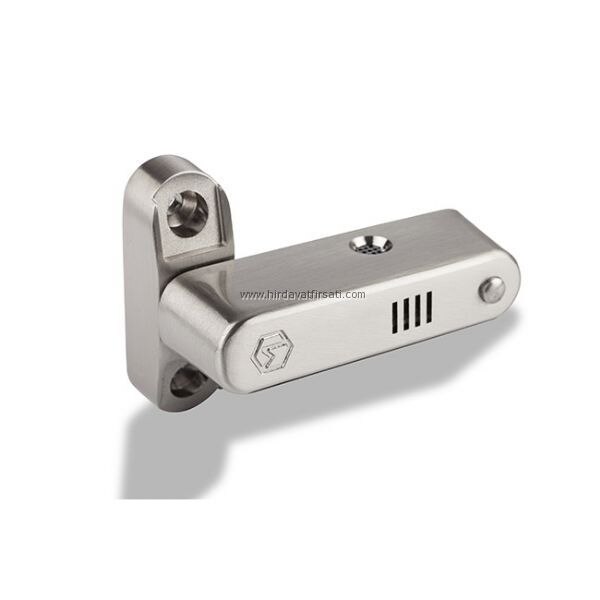 Safety Latch (Lock) With Inox Alarm Against Thieves For Steel Doors) Protection Against Thieves.