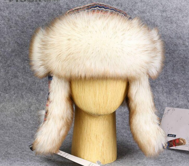 Winter Women Warm Russian Ushanka Hat Trapper Cap Knitting Bomber Hats