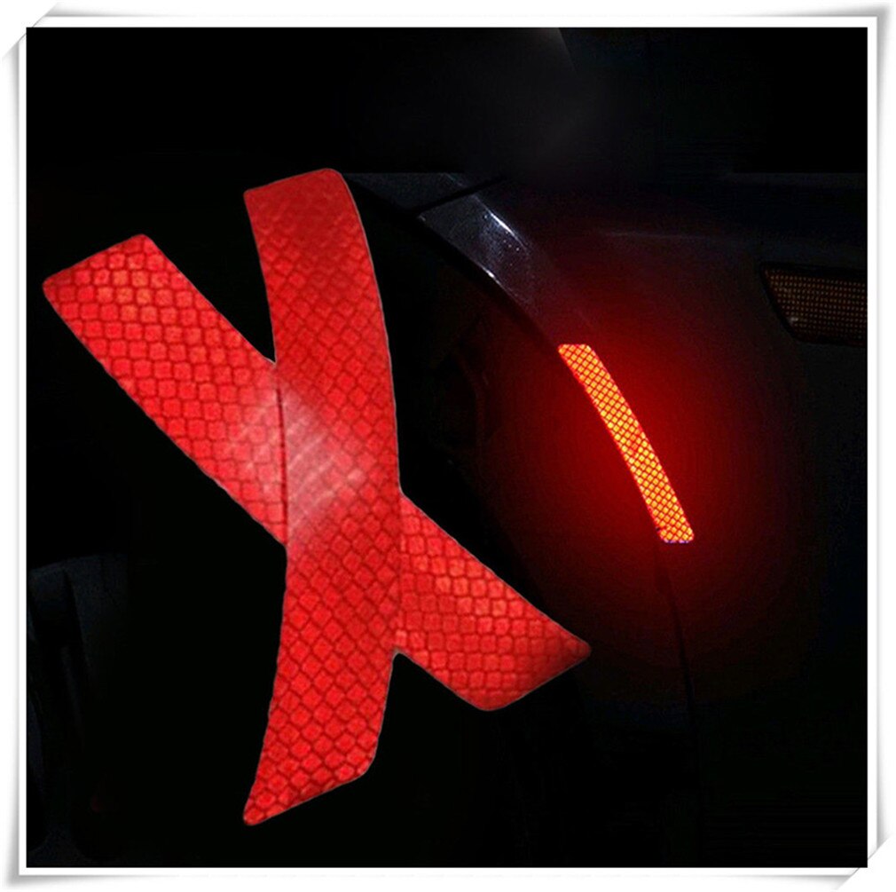 Car Reflective Sticker Styling Decal Reflector Tape for Toyota PRIUS COROLLA highlander Sequoia GR Camry Corolla Yaris