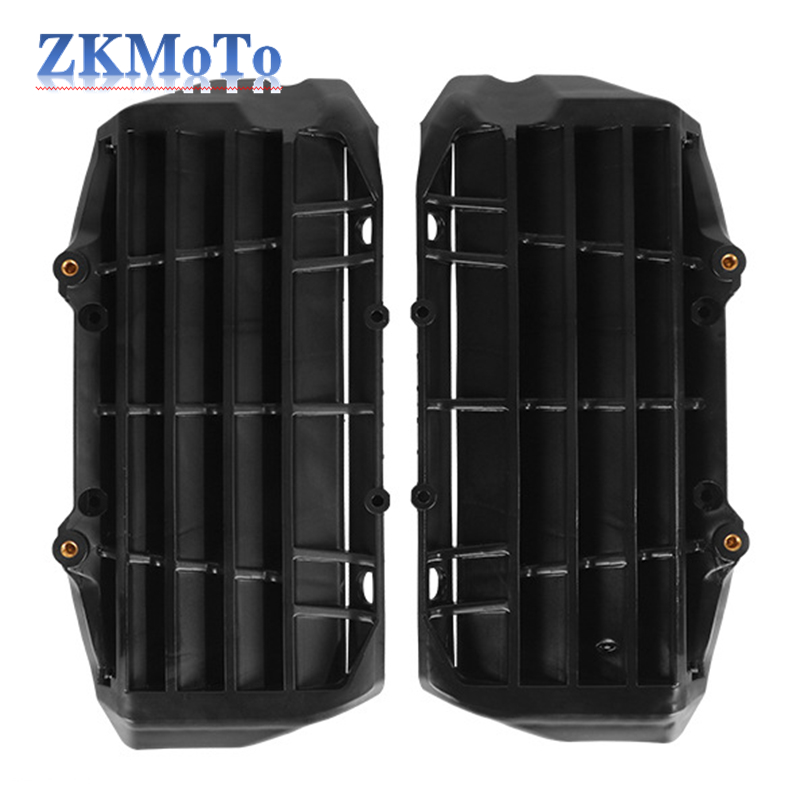 Couvercle de protection de grille de radiateur en plastique pour moto, pour KTM XCF XCW XCFW XCRW EXC SX XC SXF SXS 125 150 200 250 350 450 525: Black