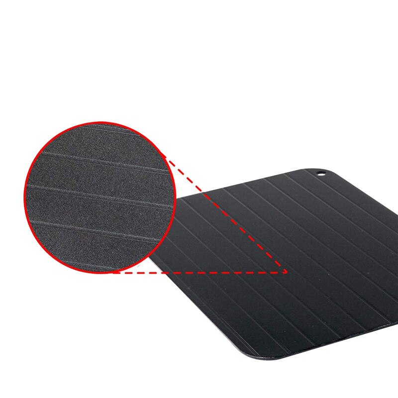 Fast Defrost Tray Portable Frozen Food Fruit Meat Quick Defrost Board Kitchen Safety Defrost Gadget