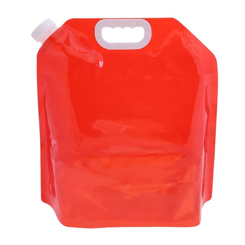 5L Picknick Milch Wein Container Hebe Träger Falten Wasser Tasche Für Camping Wandern Picknick Kanister PE Geschmacklos Sicherheit Dichtung: verrotten