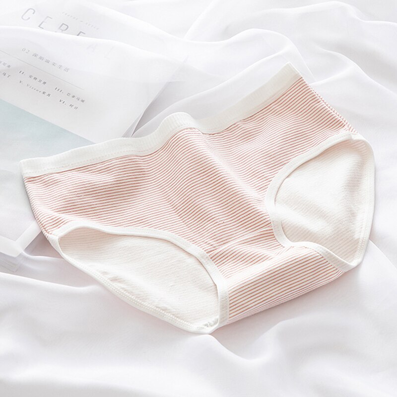 6 Stks/set Cartoon Cherry Bloemenprint Meisje Ondergoed Ademend Katoen Kruis Leuke Slips Midden Taille Driehoek Broek