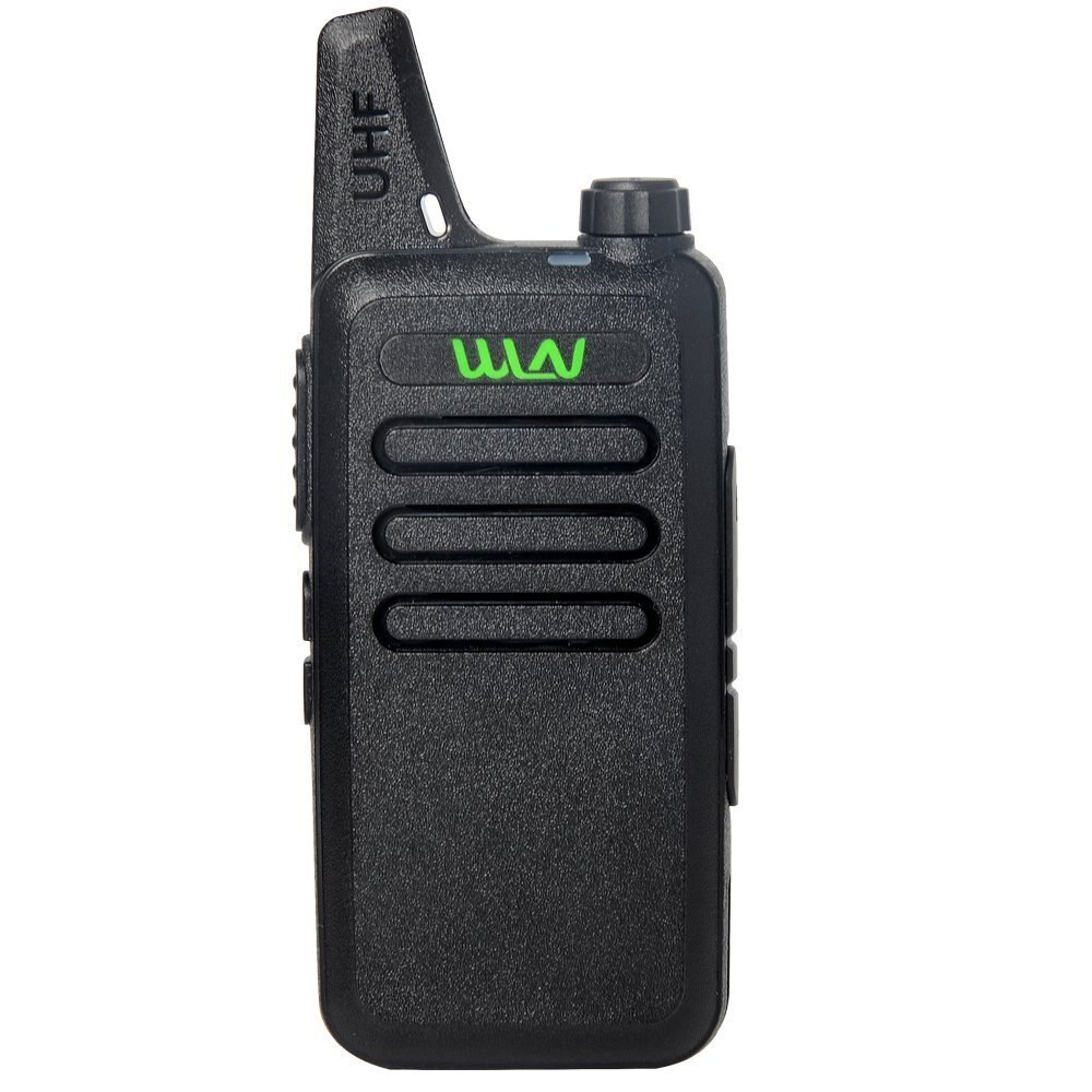 WLN-MINI transceptor de mano KD-C1 KDC1 UHF, Radio bidireccional, comunicador, estación de radio HF, cb, mi-ni, Walkie Talkie, WLN, KD, C1: Standard-Black