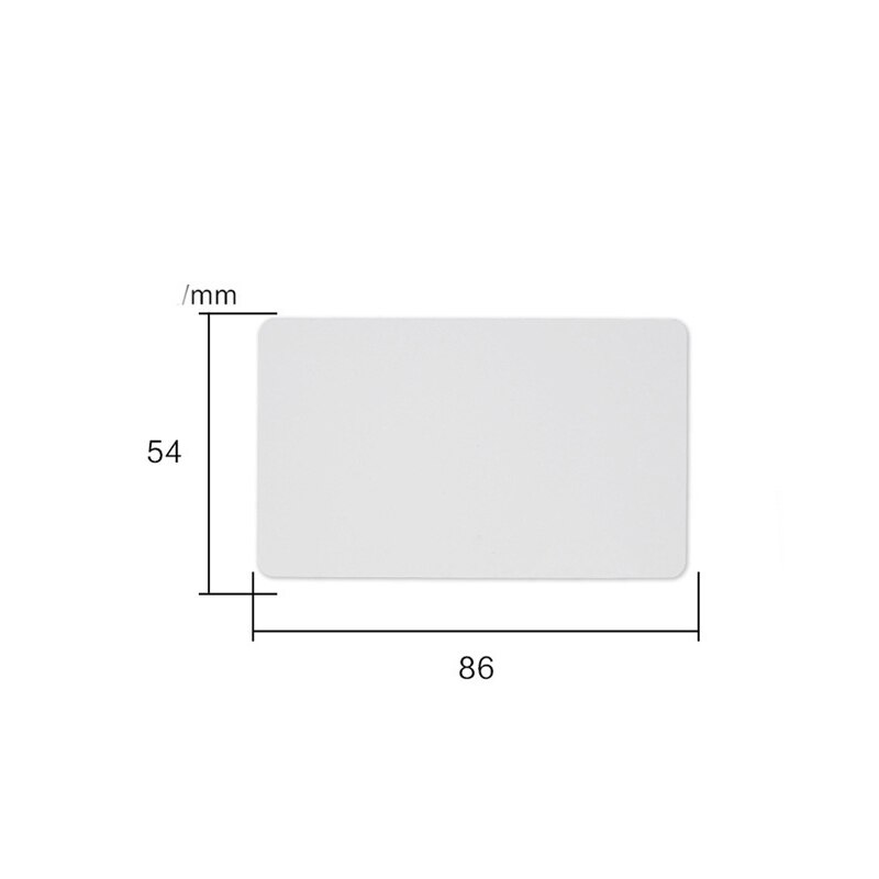 Lot 20 Cartes NFC Bois Puce NFC213 13.56MHz - Cartes De Visite Numériques
