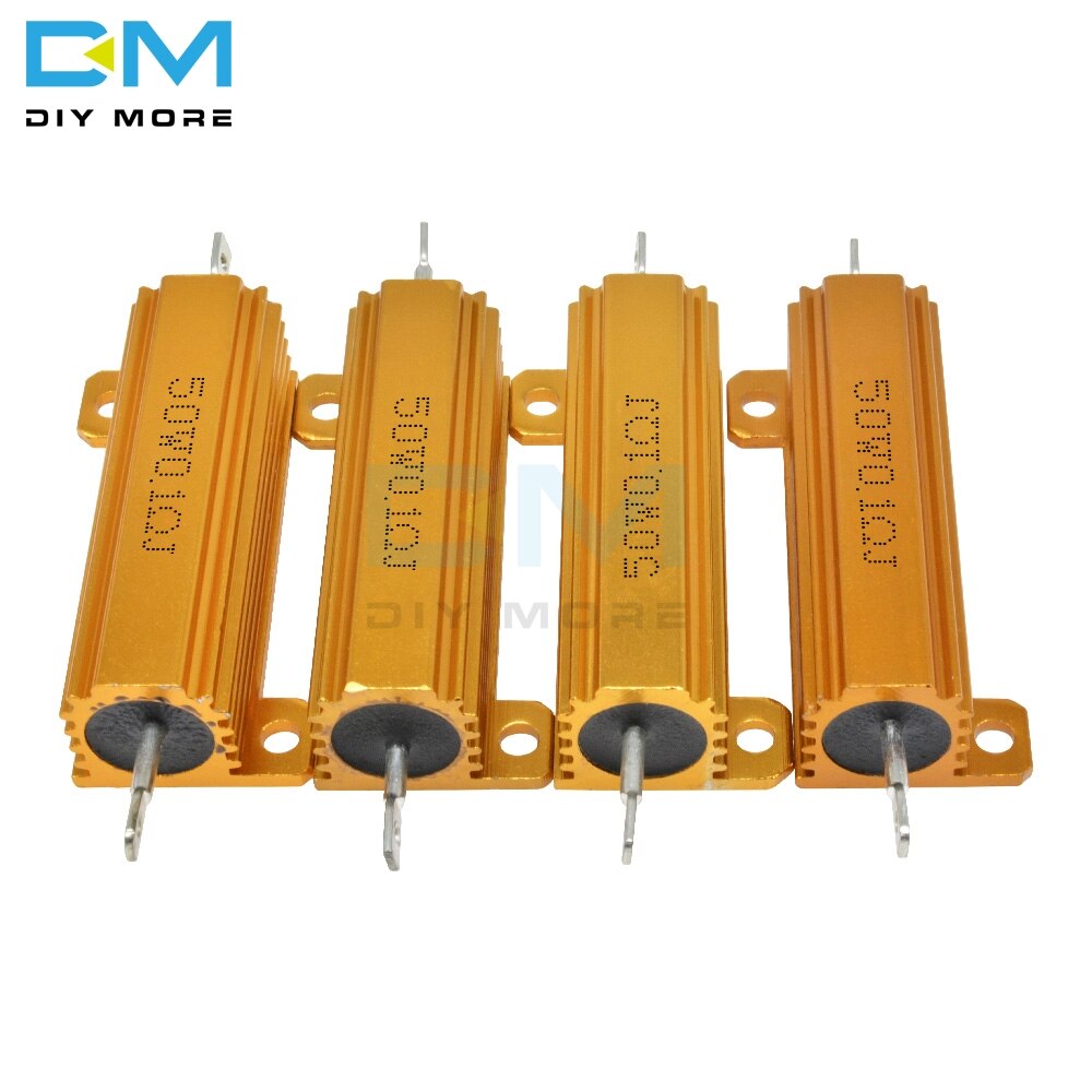 0,5 R 1R 2R 4R 6R 8R 10R 20R 50W Aluminium Hülse Untergebracht fallen Energie Wirewound Widerstand 1K 5% + 5% -5% 0.5/1/2/4/6/8/10/20/50/100 Ohm