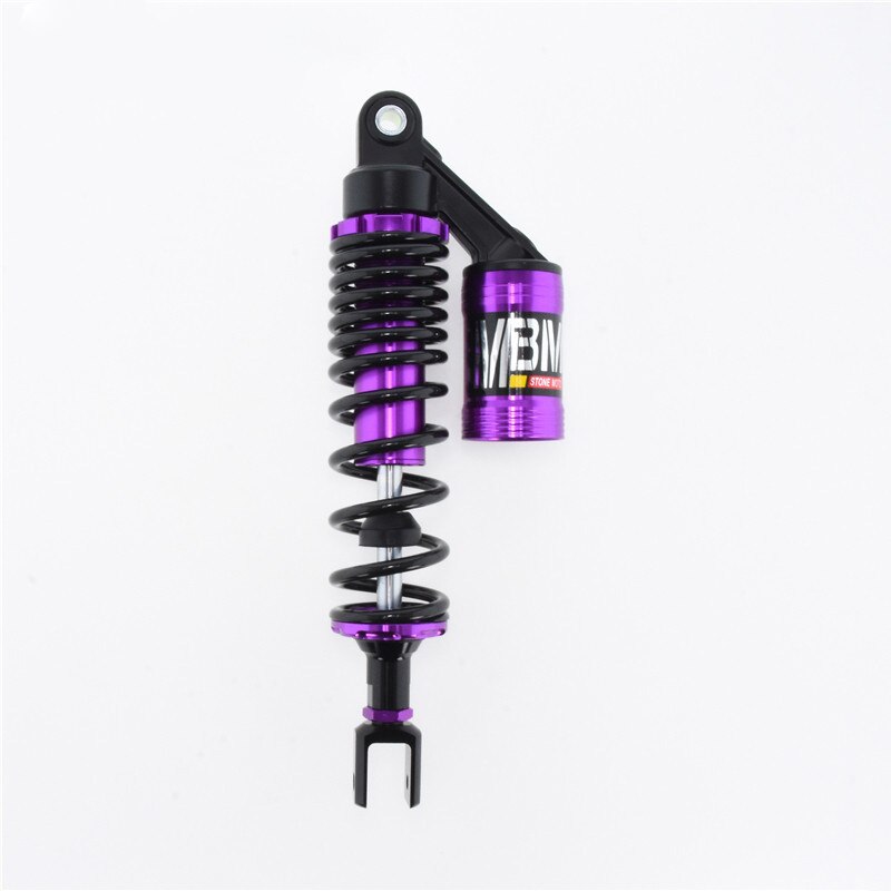 Horquilla trasera de nitrógeno modificada para motocicleta, absorción de impacto modificada, adecuada para absorción de impacto modificada con botella: Púrpura