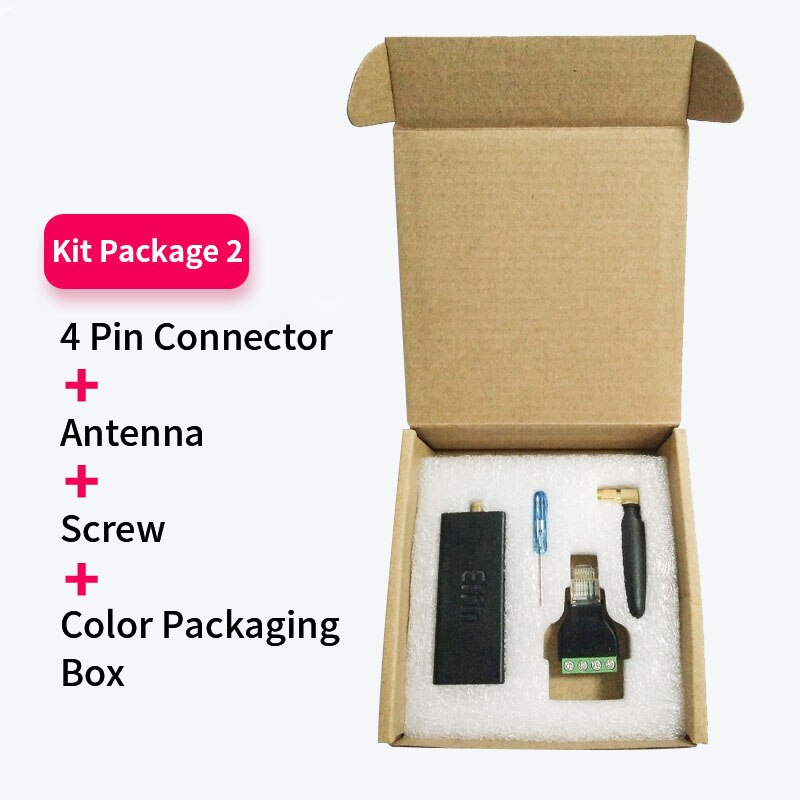 EG11 GPRS serial port server to Ethernet RS485 ModbusTCP serial port (can replace HF2211): kit 1