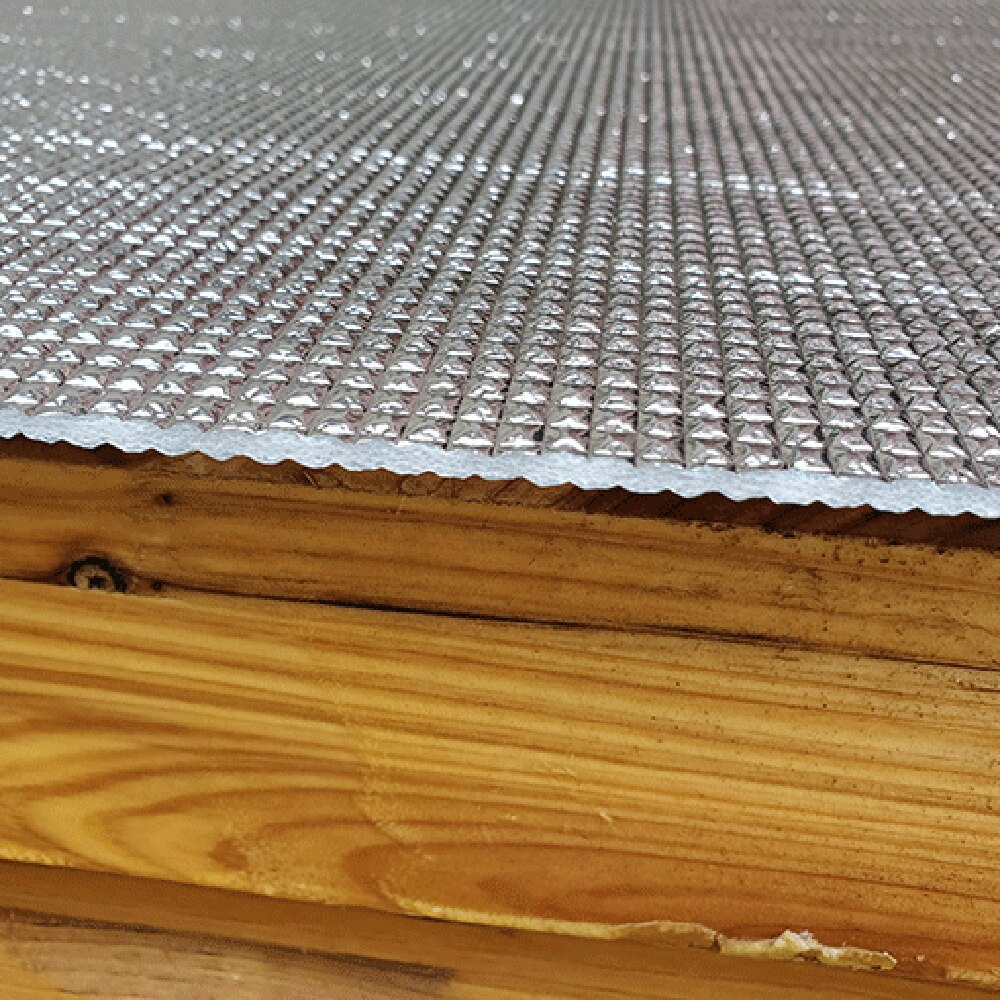 1 Uds. De lámina de aluminio para colmena, película de burbujas reflectante de aislamiento grueso, calor cálido, herramientas de apicultura para mantener el frío en el invierno