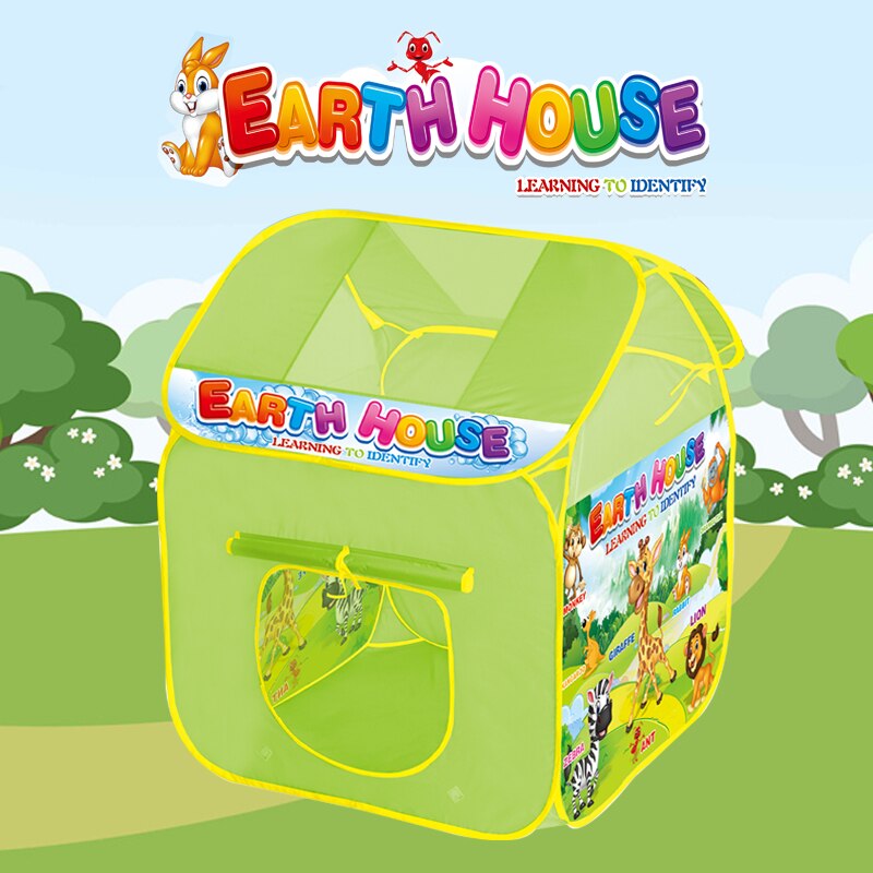 HOF Baby Spielen Zelte 86*86*110 cm Faltbare freundlicher Spielzeug Zelt Haus Schloss Für Drinnen freundlicher Spielen haus Zelt Weihnachten