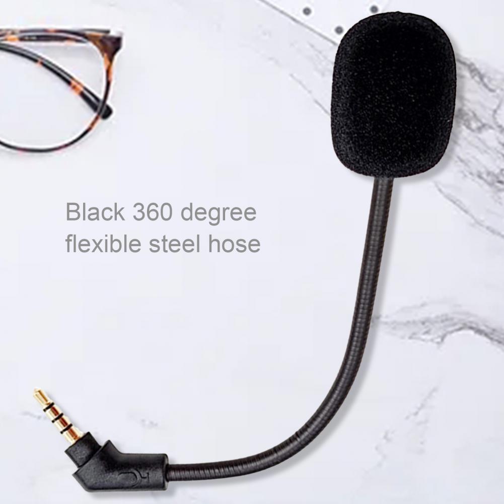 Stereo Stainless 3.5mm Replaceable Headphone Microphone for Kingston HyperX Cloud Flight/Flight S