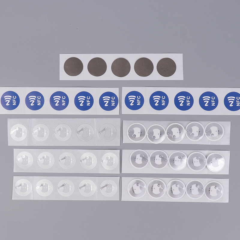 1/20/50 sztuk NFC etykiety naklejki odznaki naklejki etykiety RFID elektroniczny etykietka wielokrotnego zapisu tajny klucz naklejka tagi NFC
