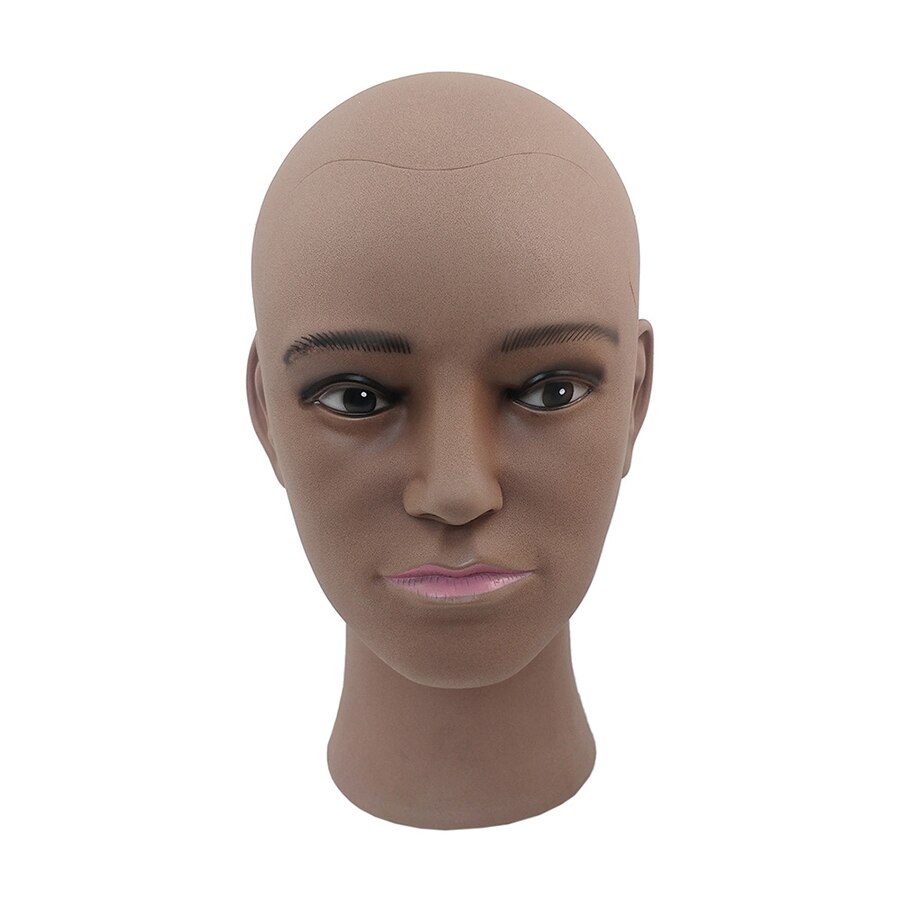 Wig Stand Mannequin Head for Wigs Display and Making Manikin Bald PVC Displaying Heads With Shoulder